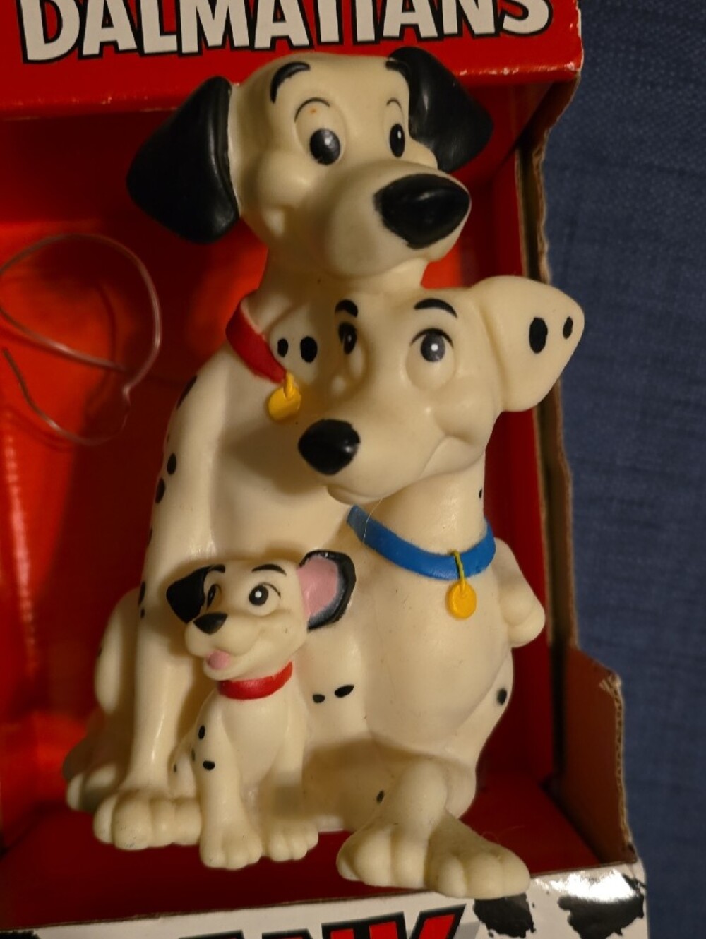NIB Vintage 101 Dalmatians Disney Coin Bank Pongo Money Dogs New Collectible Box